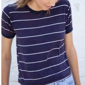Brandy Melville stripe tee
